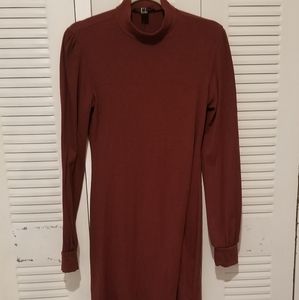 Wine Mini Dress